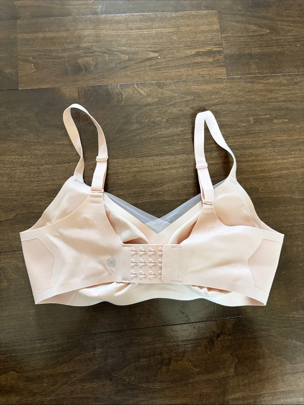 Honeylove ivory Blush Wireless Comfort Bra, 36B/C